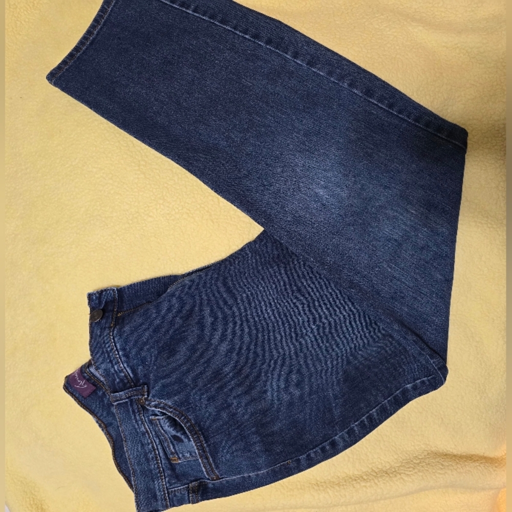 Dark Blue Denim Jeans